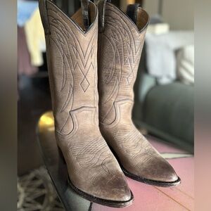 Frye Dark Brown Leather Boots